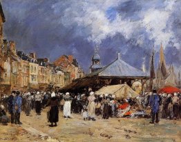 Market at Trouville