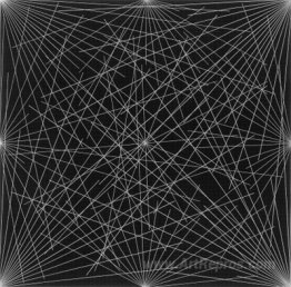 Lines From Corners, Sides & the Centre, to Points on a Grid