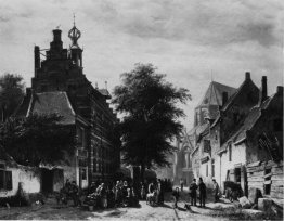 The Town Hall and Market at Naarden