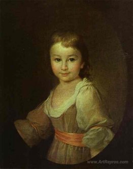 Portrait of Countess Praskovya Vorontsova as a Child