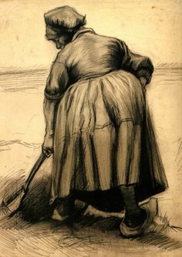 Peasant Woman Digging