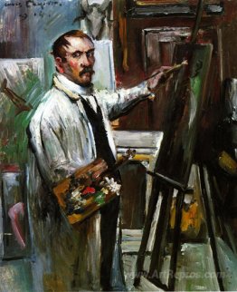 Self-Portrait in the Studio