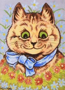 HAPPY FLOWER CAT