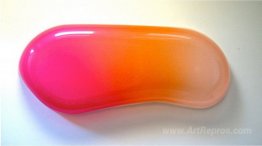 Oval Melt Pod (Hot Pink/Orange/Creamsicle)