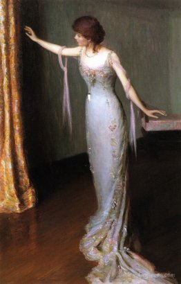 Lady in an Evening Dress