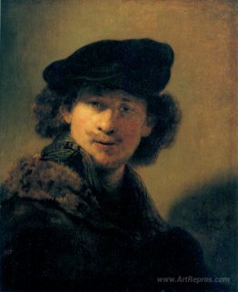 Self-portrait with beret