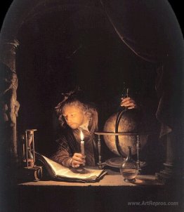 Astronomer by Candlelight