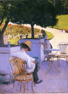 The Orange Trees or The Artist's Brother in His Garden