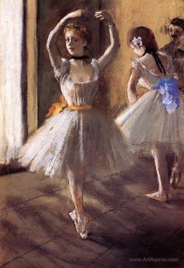 Two Dancers in the Studio (Dance School)