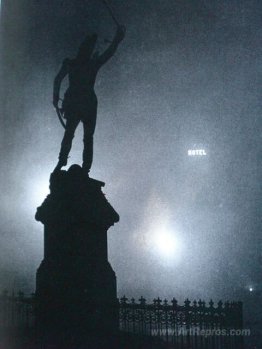 Statue of Marshall Ney in the Fog