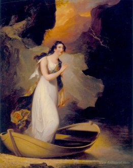 Miss C. Parsons as 'The Lady of the Lake'