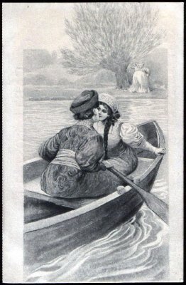 Couple in the boat