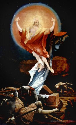 The Resurrection of Christ (right wing of the Isenheim Altarpiec