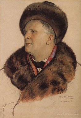 Portrait of F.I. Chaliapin