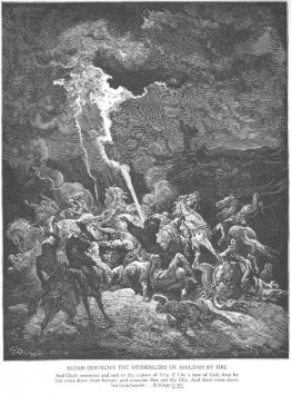 Elijah Destroys the Messengers of Ahaziah