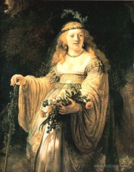 Saskia van Uylenburgh in Arcadian Costume