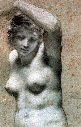 Female Nude Raising her Arm