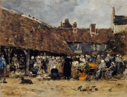 Market at Trouville