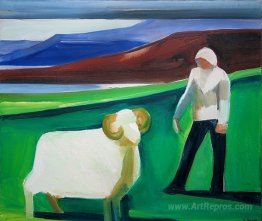 Girl with Sheep