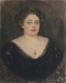 Portrait of M. Velichkina, nee Baroness von Klodt Yurgensburg