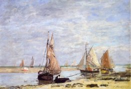 Sailboats near Trouville