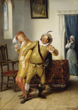 The carousing of Sir Toby Belch and Sir Anthony Aguecheek