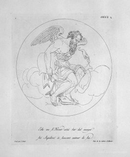 Aeolus seated on clouds