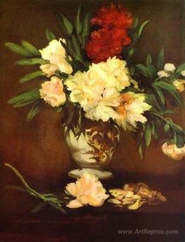 Peonies in a vase