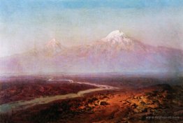 Araks River and Ararat