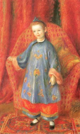 Lenna, the Artist's Daughter, in a Chinese Costume