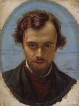 Portrait of Dante Gabriel Rossetti