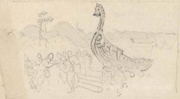 Sketch for "Moving the Boats"