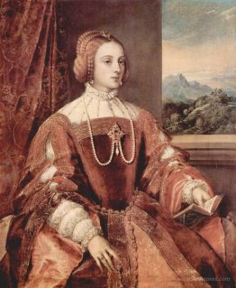 Portrait of Isabella of Portugal, wife of Holy Roman Emperor Cha