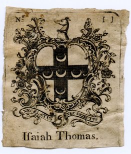 Isaiah Thomas Bookplate