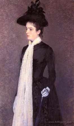 Portrait of a Woman in Black