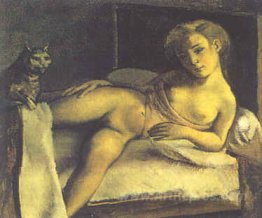 Girl on a Bed