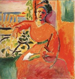 A Woman Sitting before the Window