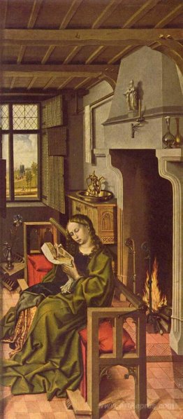 Werl Altarpiece - St. Barbara