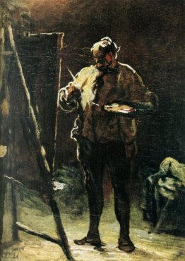 The Painter at His Easel