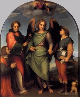 Archangel Raphael with Tobias, St. Lawrence and the Donor Leonar