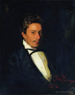 Portrait of V. Repin, musician, brother of the artist