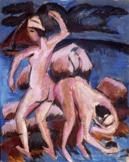 Two Bathers