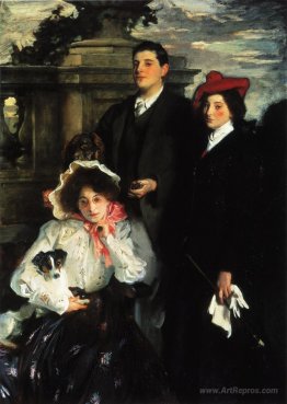 Hylda, Almina and Conway, Children of Asher Wertheimer