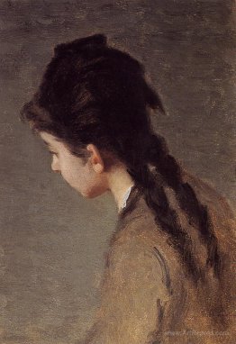 Portrait of Jeanne Gonzales in Profile