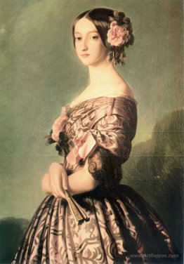 Portrait of Francisca Caroline Gonzaga de Bragança, princesse de