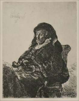 Rembrandt`s Mother in a Widow`s Dress