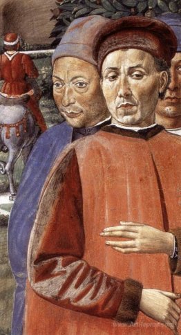 St. Augustine Departing for Milan (detail)