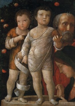 The holy family with St John