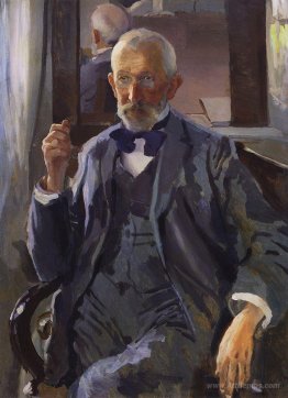 Portrait of A. Somov, the Artist's Father