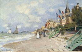 The Boardwalk on the Beach at Trouville